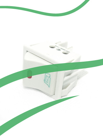 Кнопка включения утюга JT-2002/2035 (wide rocker switch with lamp) WEIJIE